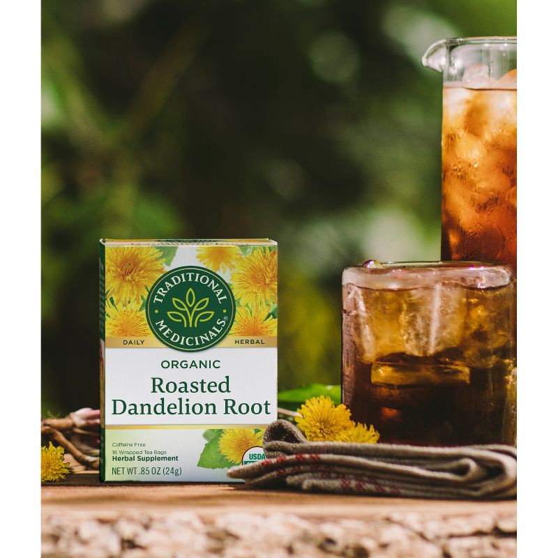slide 12 of 14, Traditional Medicinals Organic Dandelion Herbal Tea - 16ct, 16 ct