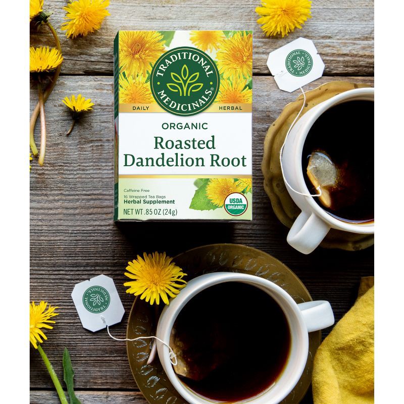 slide 14 of 14, Traditional Medicinals Organic Dandelion Herbal Tea - 16ct, 16 ct