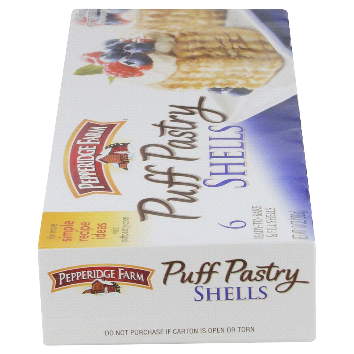 Pepperidge Farm Puff Pastry Frozen Shells Pastry Dough 10 Oz Shipt