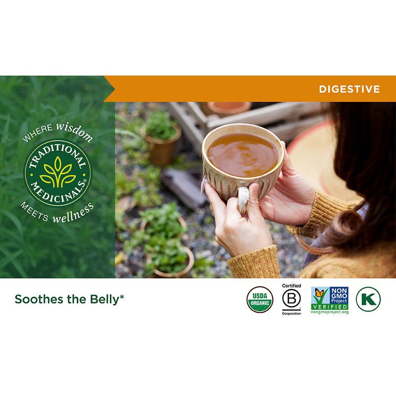 slide 9 of 14, Traditional Medicinals Organic Peppermint Herbal Tea - 16ct, 16 ct