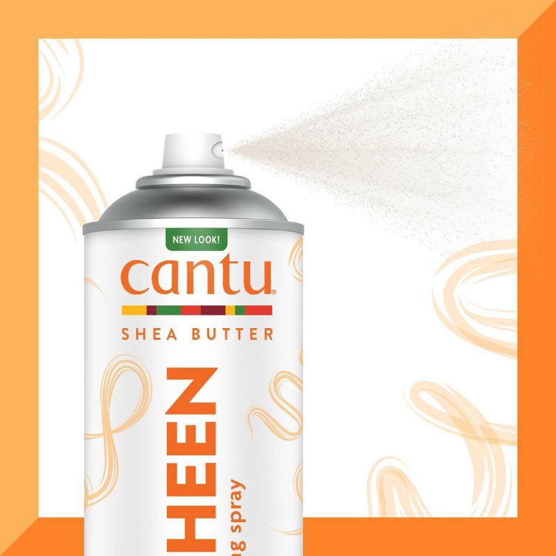 slide 4 of 6, Cantu Shea Butter Oil Sheen Deep Conditioning Spray - 10oz, 10 oz