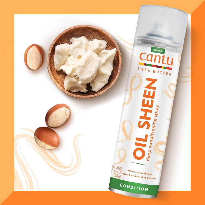 slide 6 of 6, Cantu Shea Butter Oil Sheen Deep Conditioning Spray - 10oz, 10 oz
