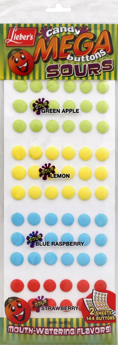 slide 2 of 3, Lieber's Candy Buttons - 2 ct, 2 ct