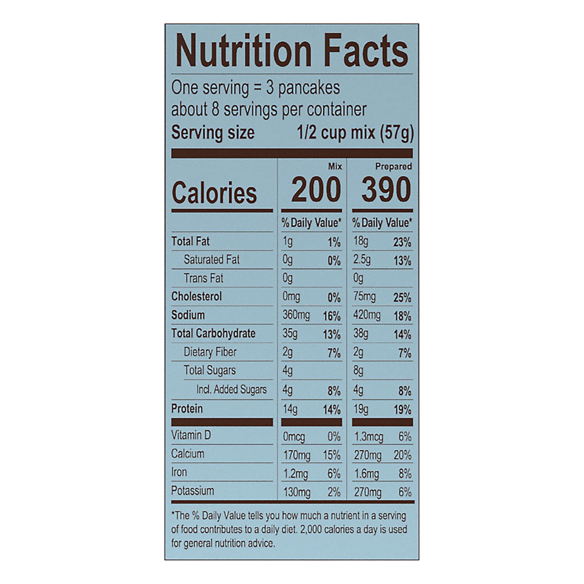 slide 4 of 7, King Arthur Baking Essential Goodness Plant Protein Pancake Mix 16 oz, 16 oz