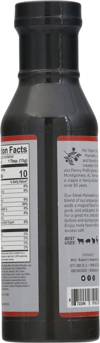 slide 8 of 14, Mis' Rubin's Magic Steak Marinade, 12 oz