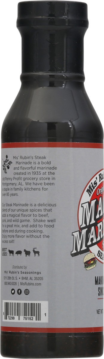 slide 11 of 14, Mis' Rubin's Magic Steak Marinade, 12 oz