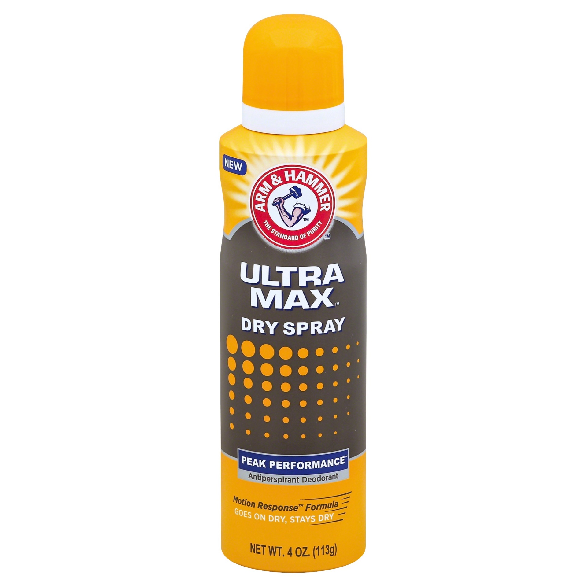 slide 1 of 1, ARM & HAMMER Ultramax Dry Spray Deodorant, 4 oz