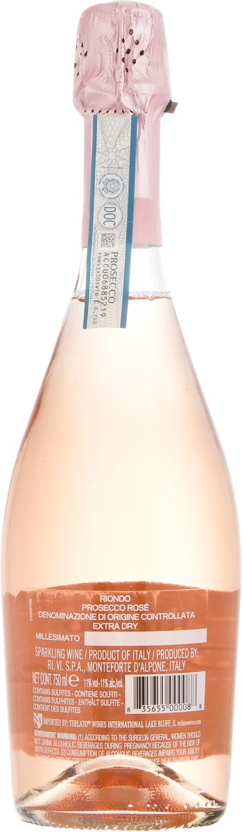 slide 3 of 9, Cantine Riondo Riondo Prosecco Rose, 750 ml