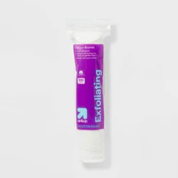 Exfoliating Cotton Rounds Nail Polish and Makeup Remover Pads - 100ct - up&up™