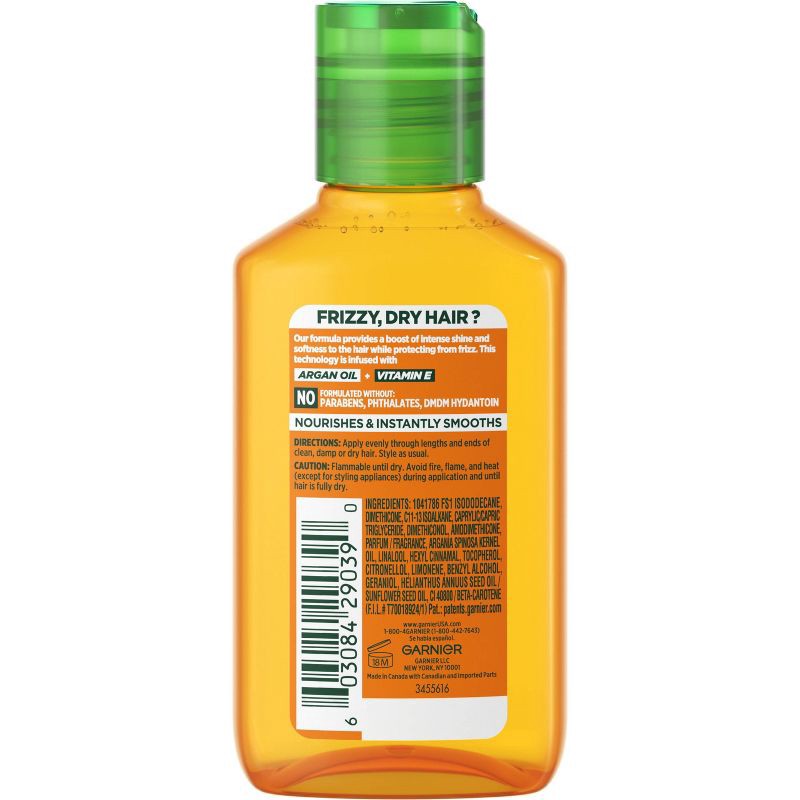 slide 4 of 6, Garnier Fructis Sleek & Shine Moroccan Sleek Oil Treatment - 3.75 fl oz, 3.75 fl oz