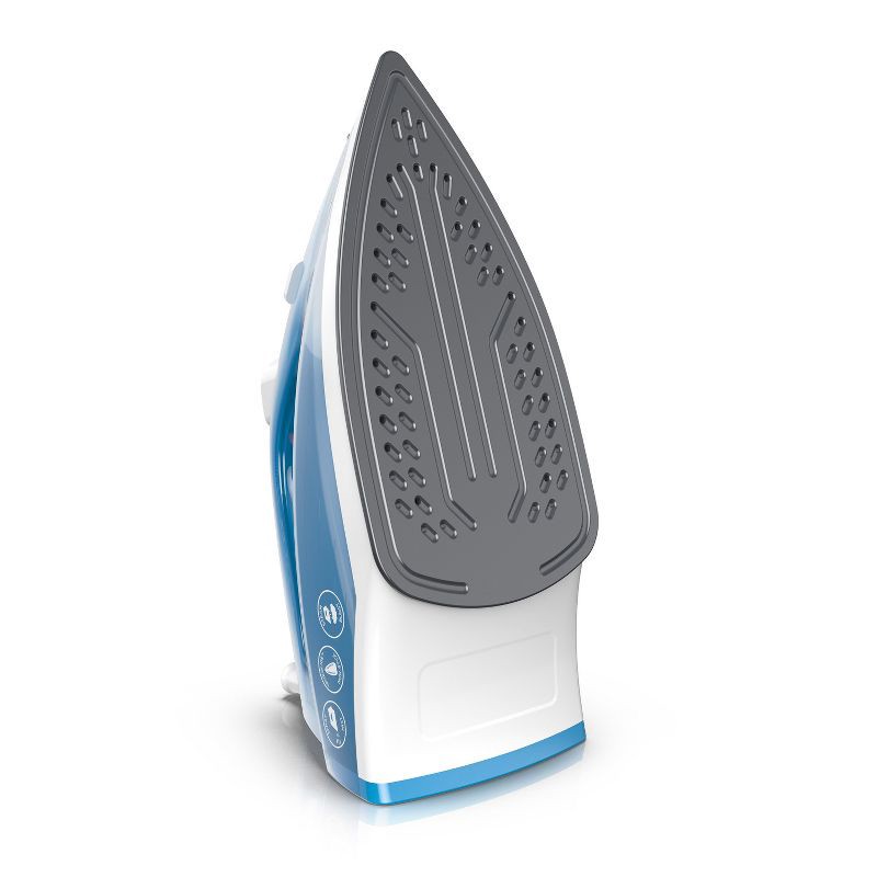 slide 6 of 6, BLACK+DECKER Steam Iron - White: Nonstick Soleplate, Variable Steam, 1200W, Pivoting Cord, 2-Year Warranty, 8ft Cord Length, 8 ft