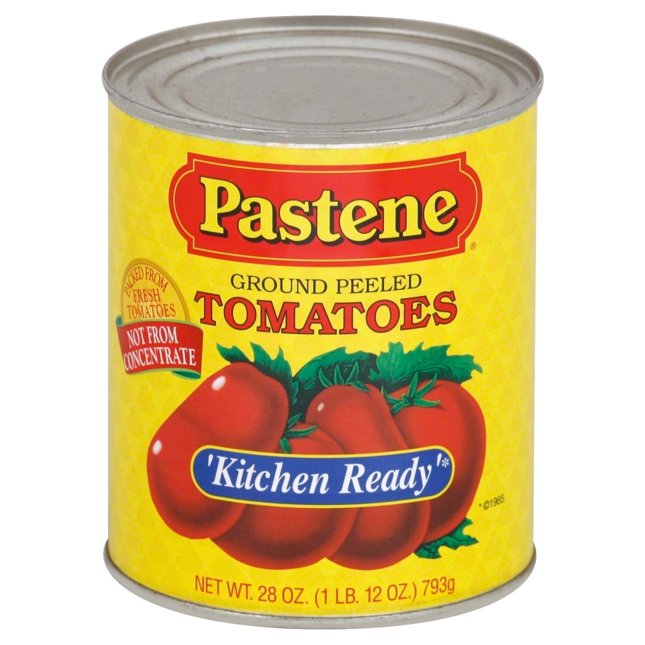 slide 1 of 1, Pastene Kitchen Ready Ground Peeled Tomatoes 28oz, 28 oz