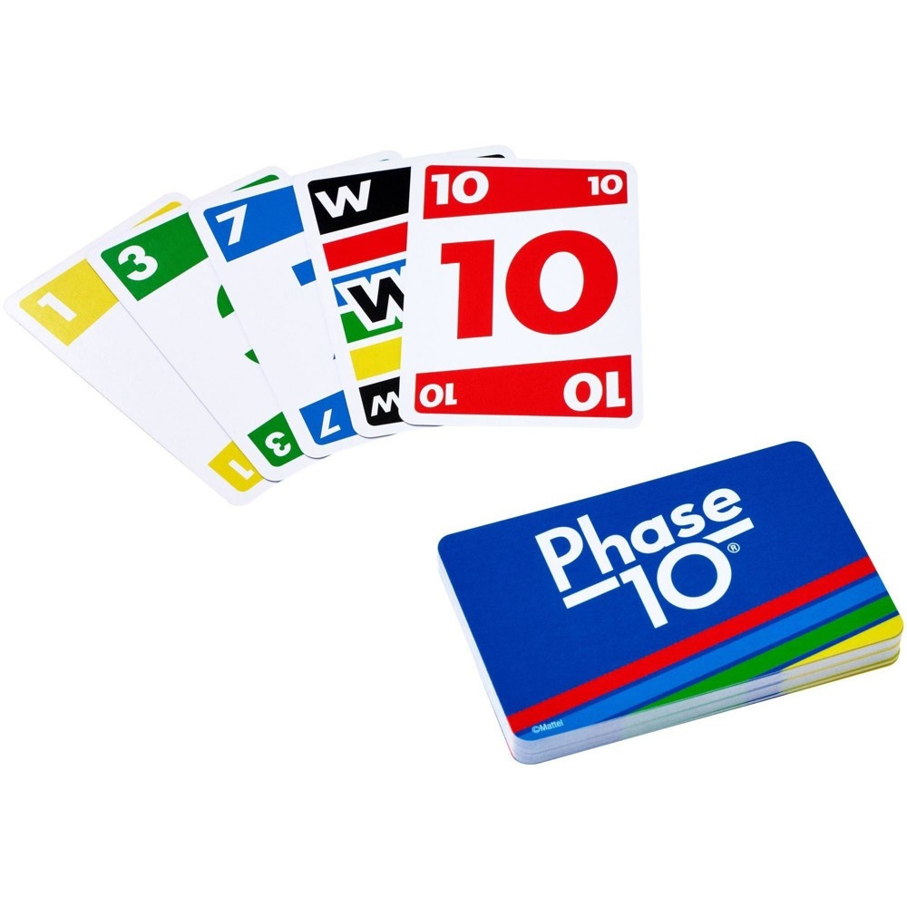 slide 3 of 5, Phase 10 Card Game, 1 ct