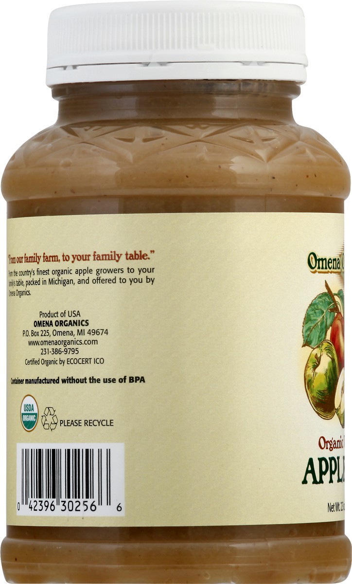 slide 11 of 11, Omena Organics Applesauce 23 oz, 23 oz