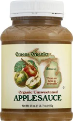 Omena Organics Organic Unsweetened Applesauce