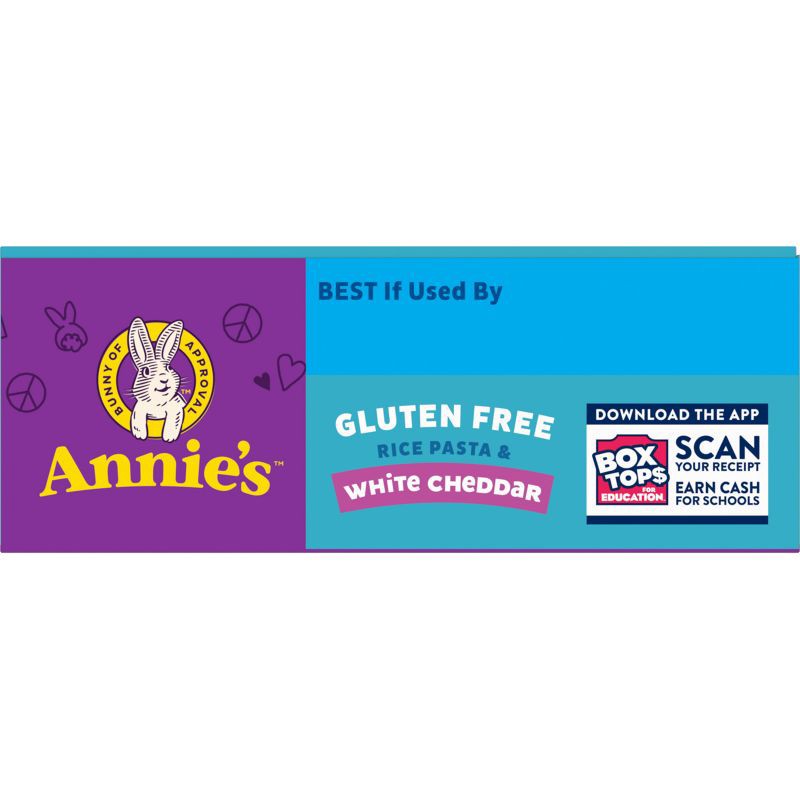 slide 7 of 8, Annie's Gluten Free Rice Pasta & White Cheddar Mac and Cheese - 6oz, 6 oz