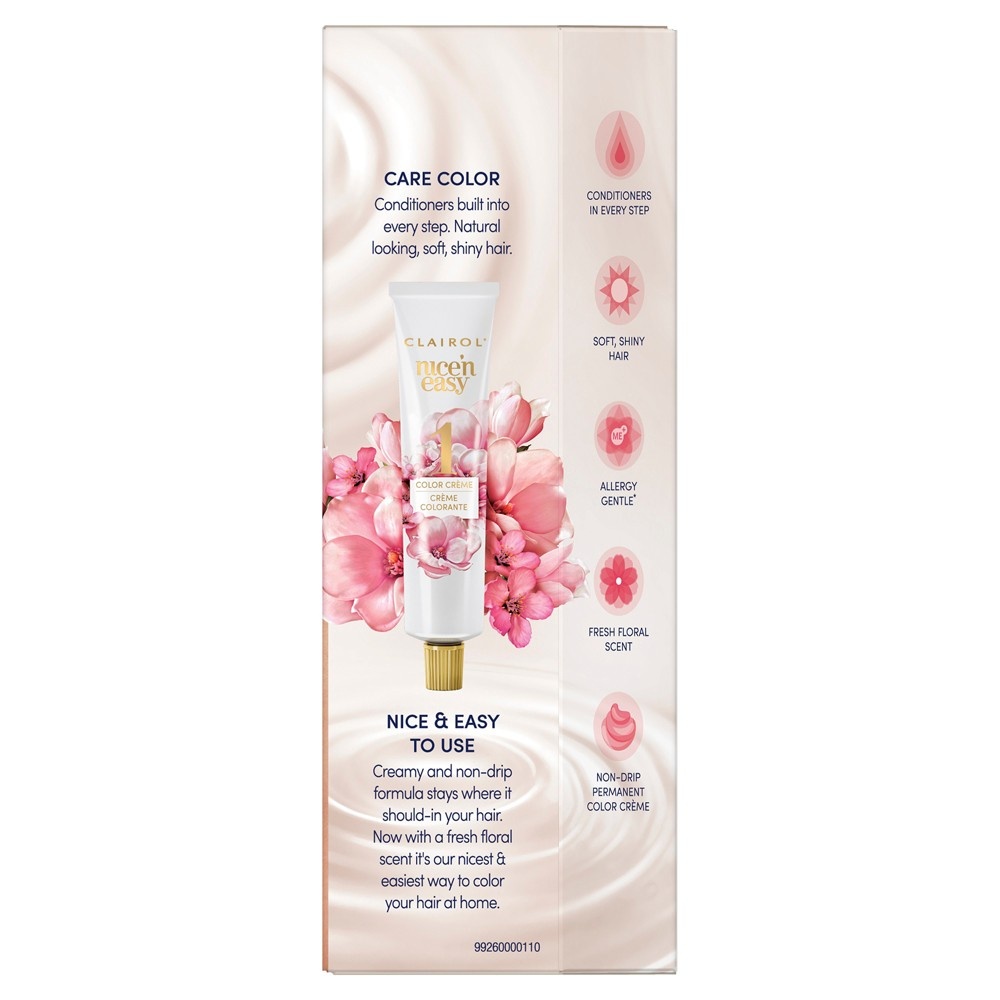 slide 4 of 7, Clairol Nice'n Easy Permanent Hair Color - 2BB Blue Black, 1 ct