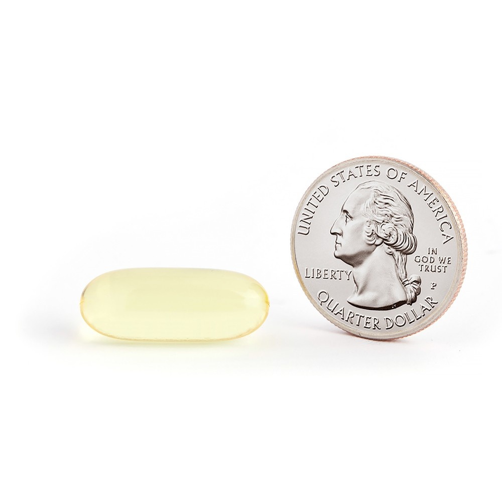 slide 4 of 4, up & up 100% Wild Alaskan Burp Less Fish Oil Dietary Supplement Softgels, 350 ct