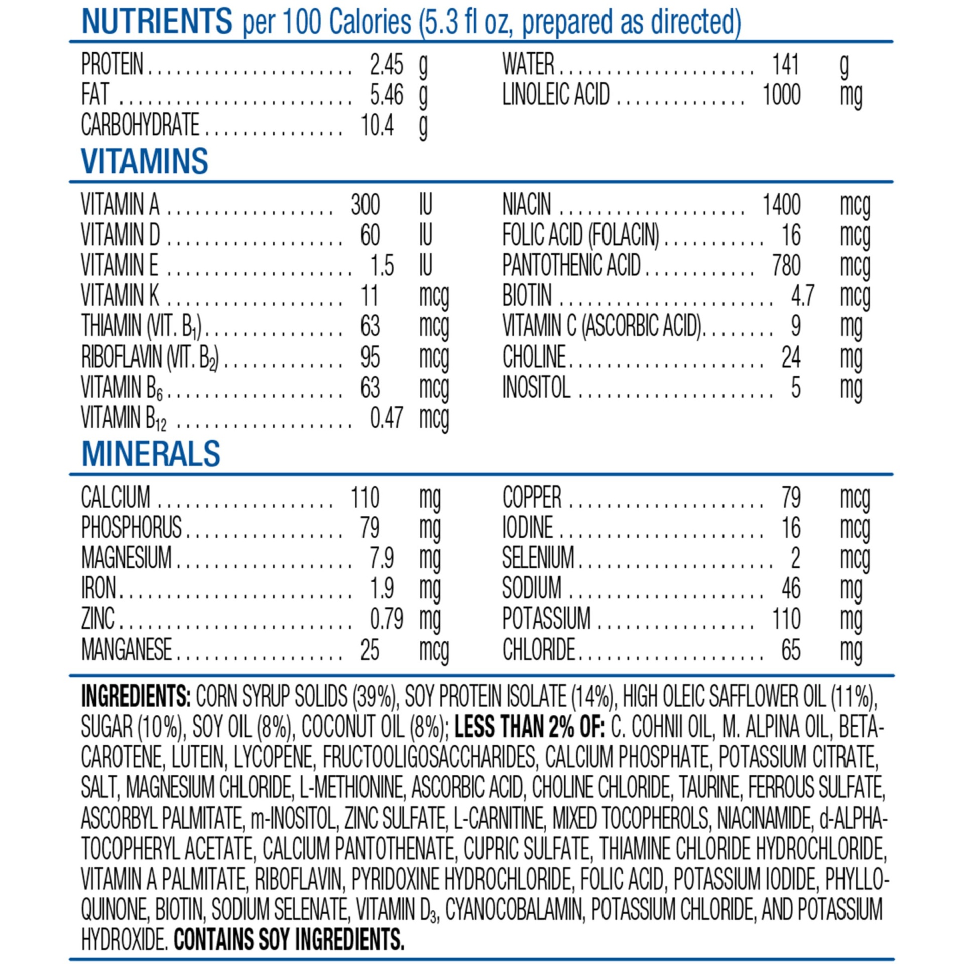 slide 4 of 5, Similac Soy Isomil Infant Formula Powder with Iron, 1.45 lb