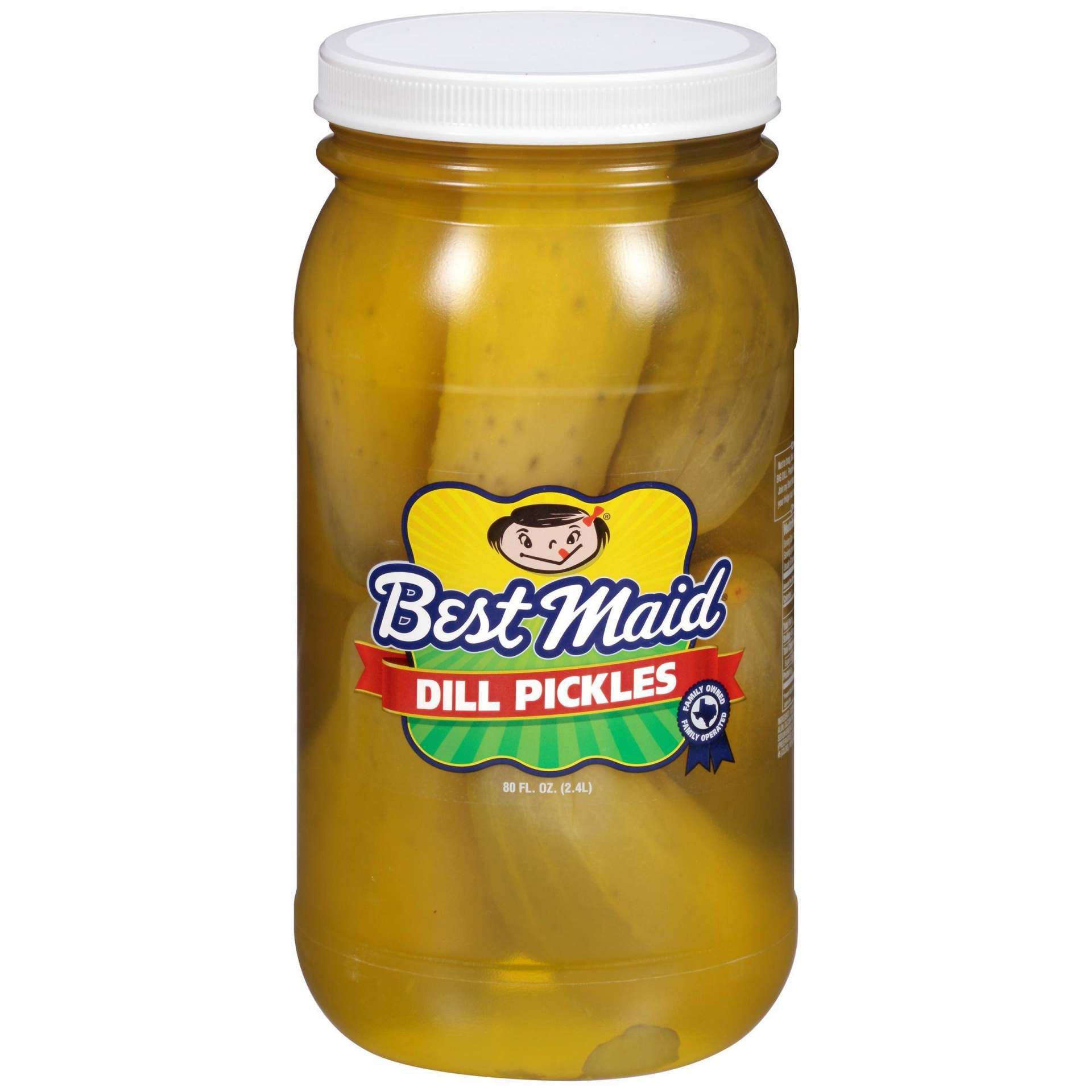 slide 1 of 4, Best Maid Pickles Whole Dill, 80 oz