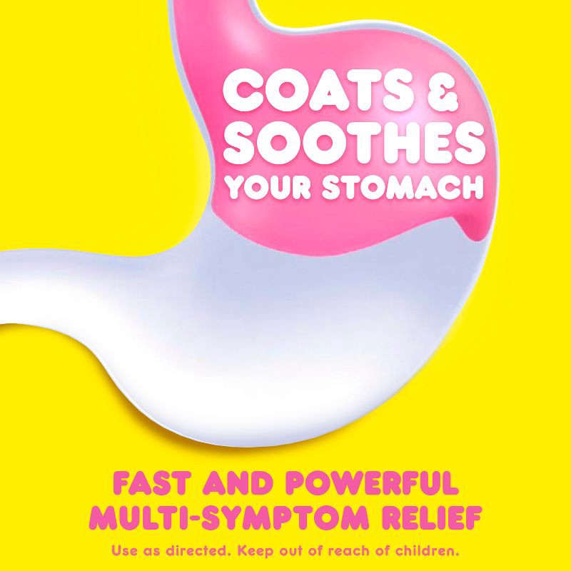 slide 4 of 7, Pepto-Bismol 5 Symptom Stomach Relief - Original Liquid - 8 fl oz, 8 fl oz