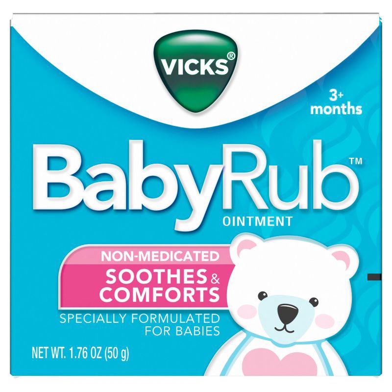 slide 12 of 12, Vicks BabyRub Chest Rub Soothing Ointment - 1.76oz, 1.76 oz