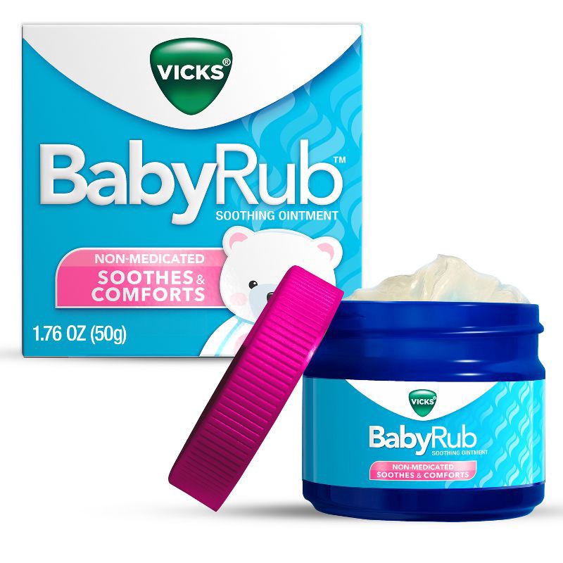 slide 15 of 15, Vicks BabyRub Chest Rub Soothing Ointment - 1.76oz, 1.76 oz