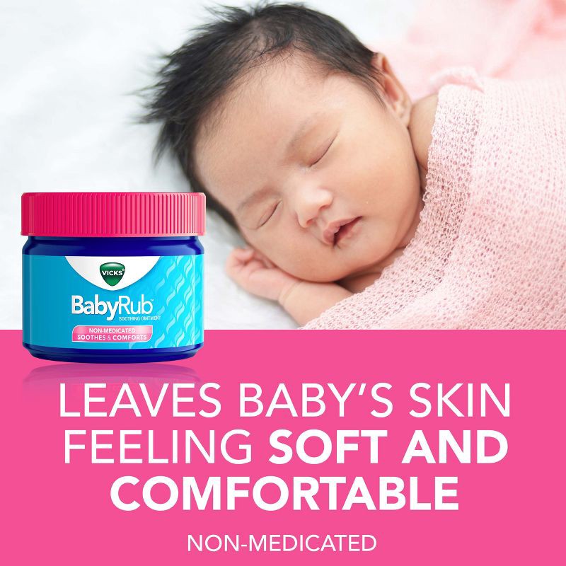 slide 6 of 12, Vicks BabyRub Chest Rub Soothing Ointment - 1.76oz, 1.76 oz