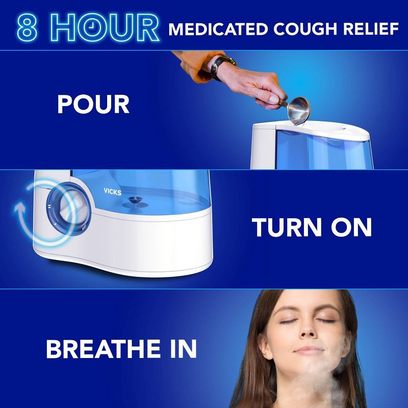 slide 7 of 12, Vicks Vapo Steam Cough Suppressant - 8 fl oz, 8 fl oz