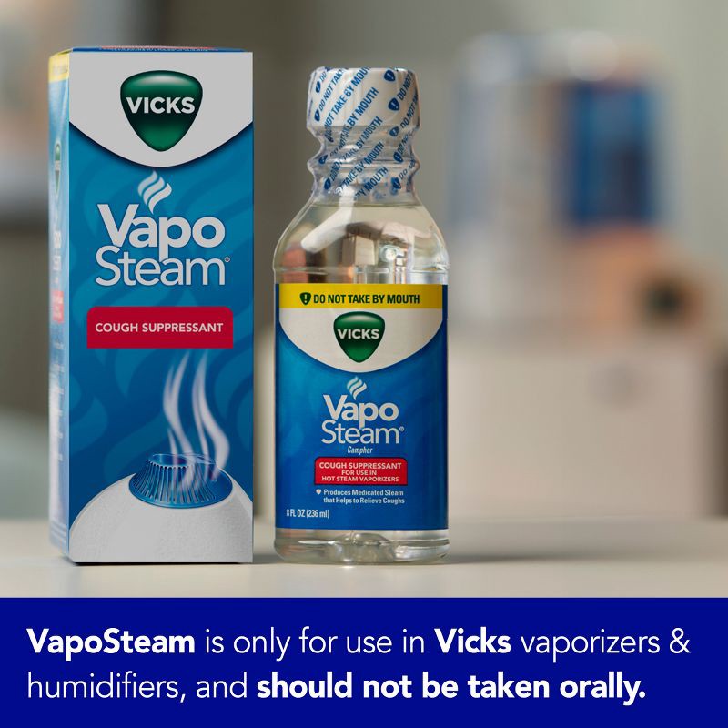 slide 9 of 12, Vicks Vapo Steam Cough Suppressant - 8 fl oz, 8 fl oz