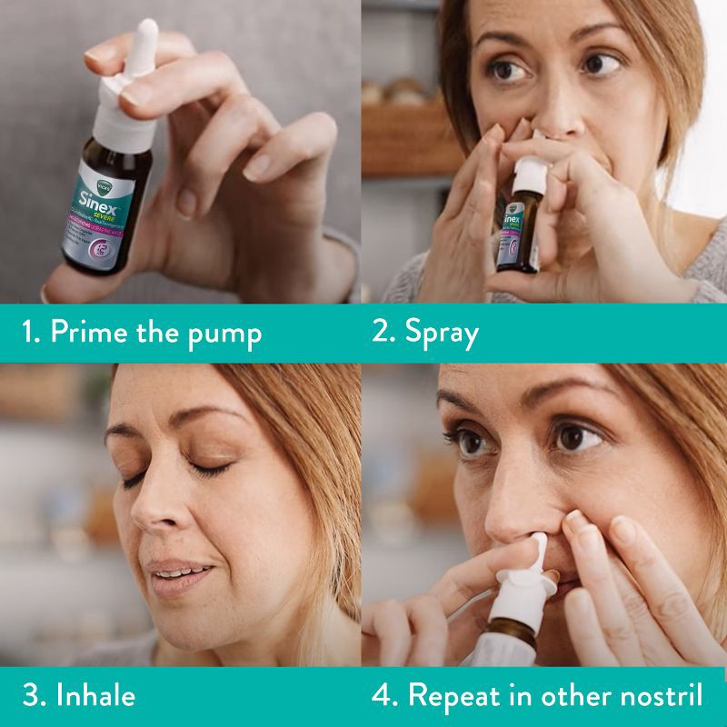 slide 5 of 13, Vicks Sinex Severe Moisturizing Nasal Spray Ultra Fine Mist - 0.5 fl oz, 0.5 fl oz