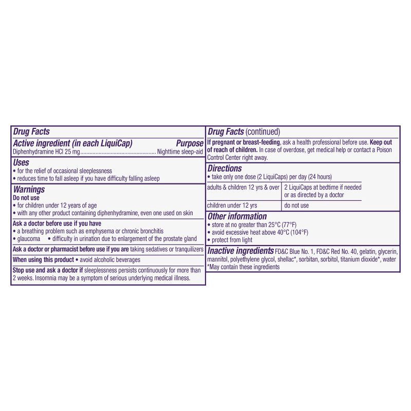 slide 2 of 6, ZzzQuil Nighttime Sleep-Aid LiquiCaps - 48ct, 48 ct