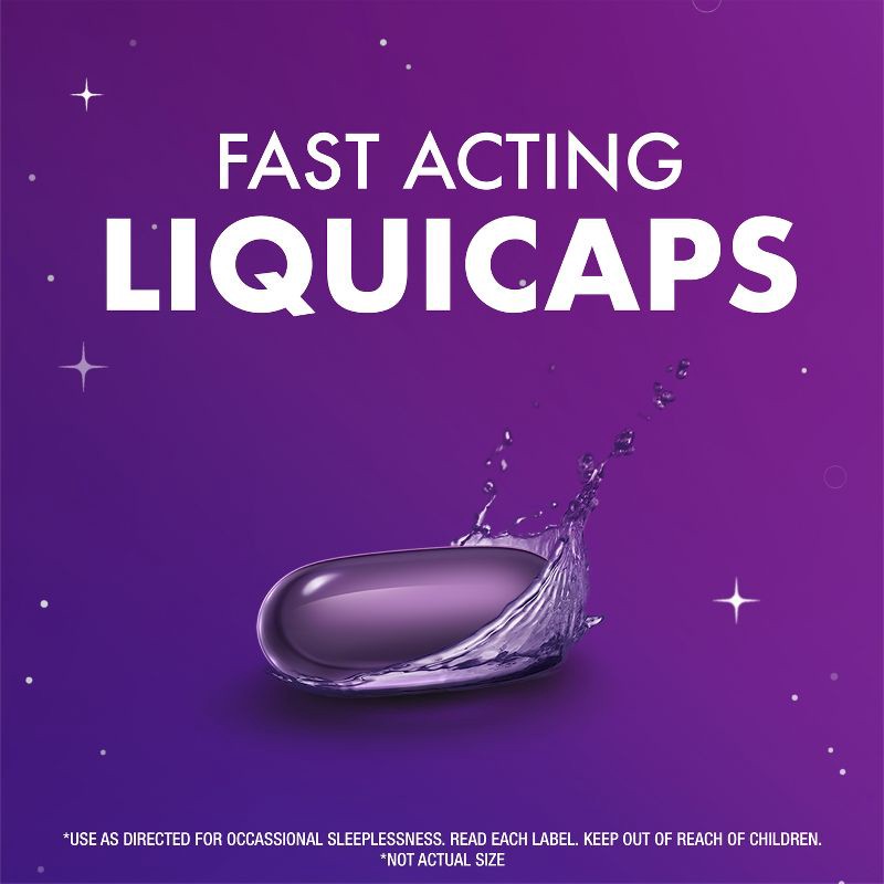 slide 4 of 6, ZzzQuil Nighttime Sleep-Aid LiquiCaps - 48ct, 48 ct