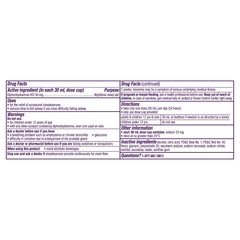 slide 2 of 8, ZzzQuil Nighttime Sleep-Aid Liquid - Berry - 24 fl oz, 24 fl oz