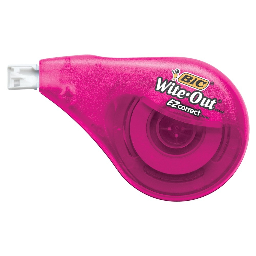 slide 3 of 5, BIC Wite-Out Correction Tape, 4 ct; 0.15 in x 33.3 ft