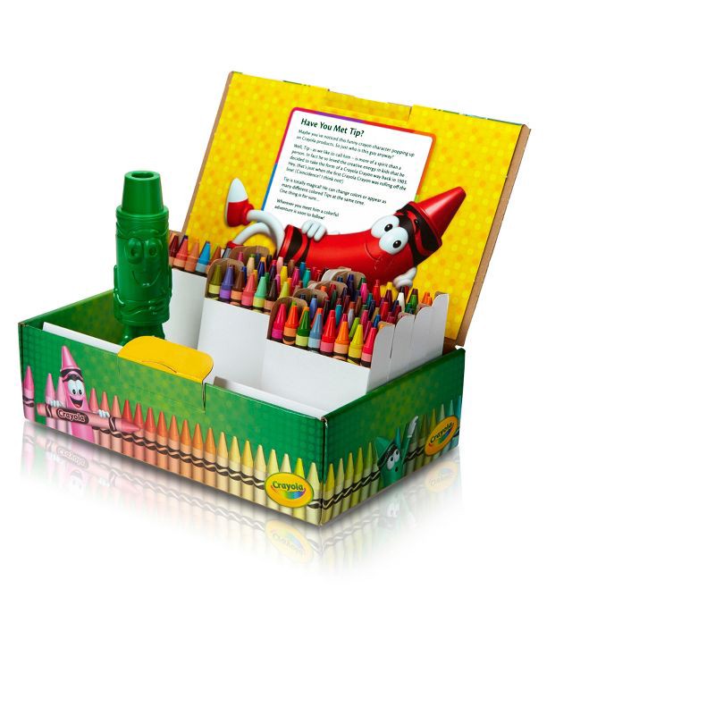 slide 5 of 5, Crayola 120ct Crayon Set with Crayon Sharpener, 120 ct