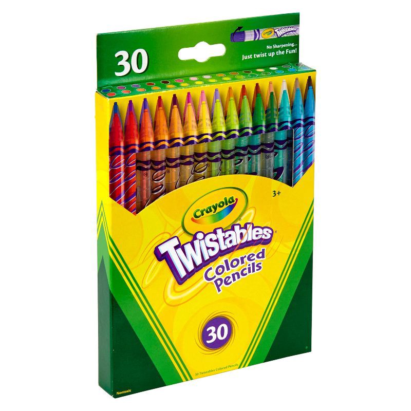 slide 2 of 9, Crayola Twistable Colored Pencils 30ct, 30 ct