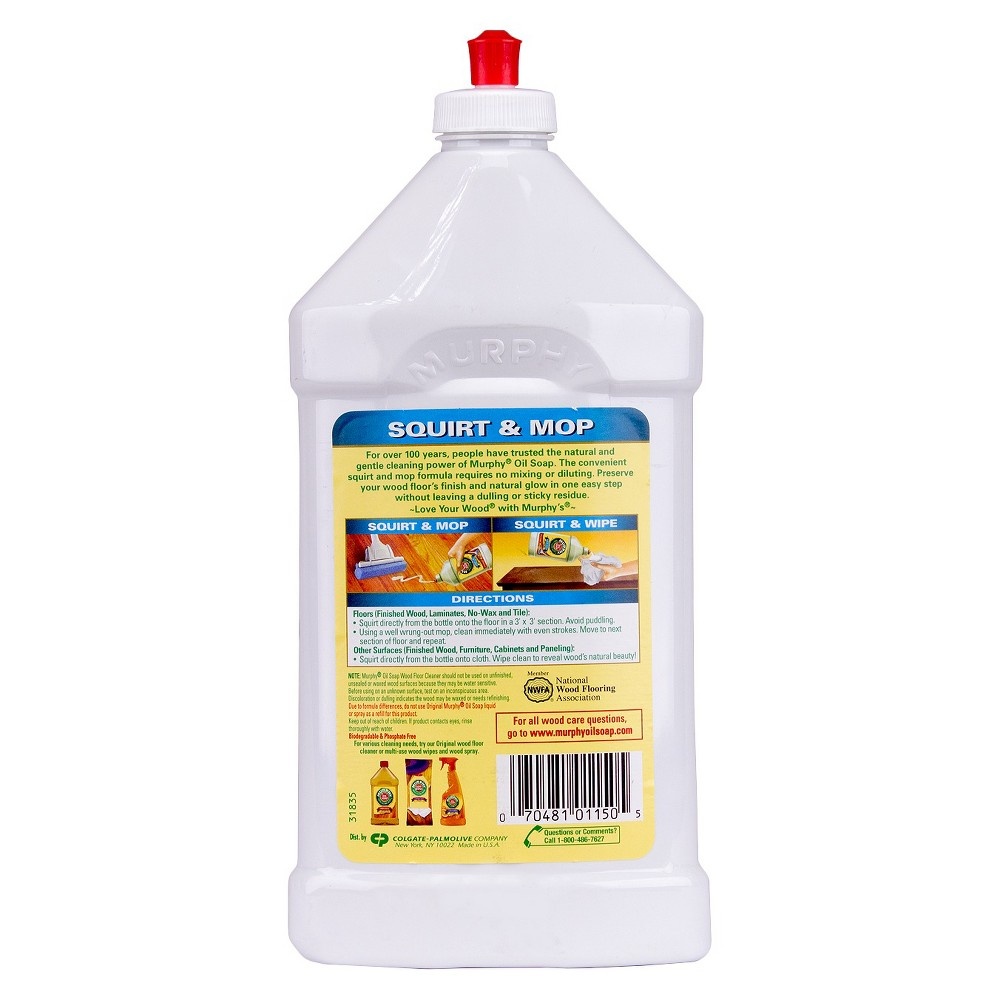 slide 2 of 2, Murphy's Oil Soap Squirt & Mop Wood Floor Cleaner, 32 fl oz