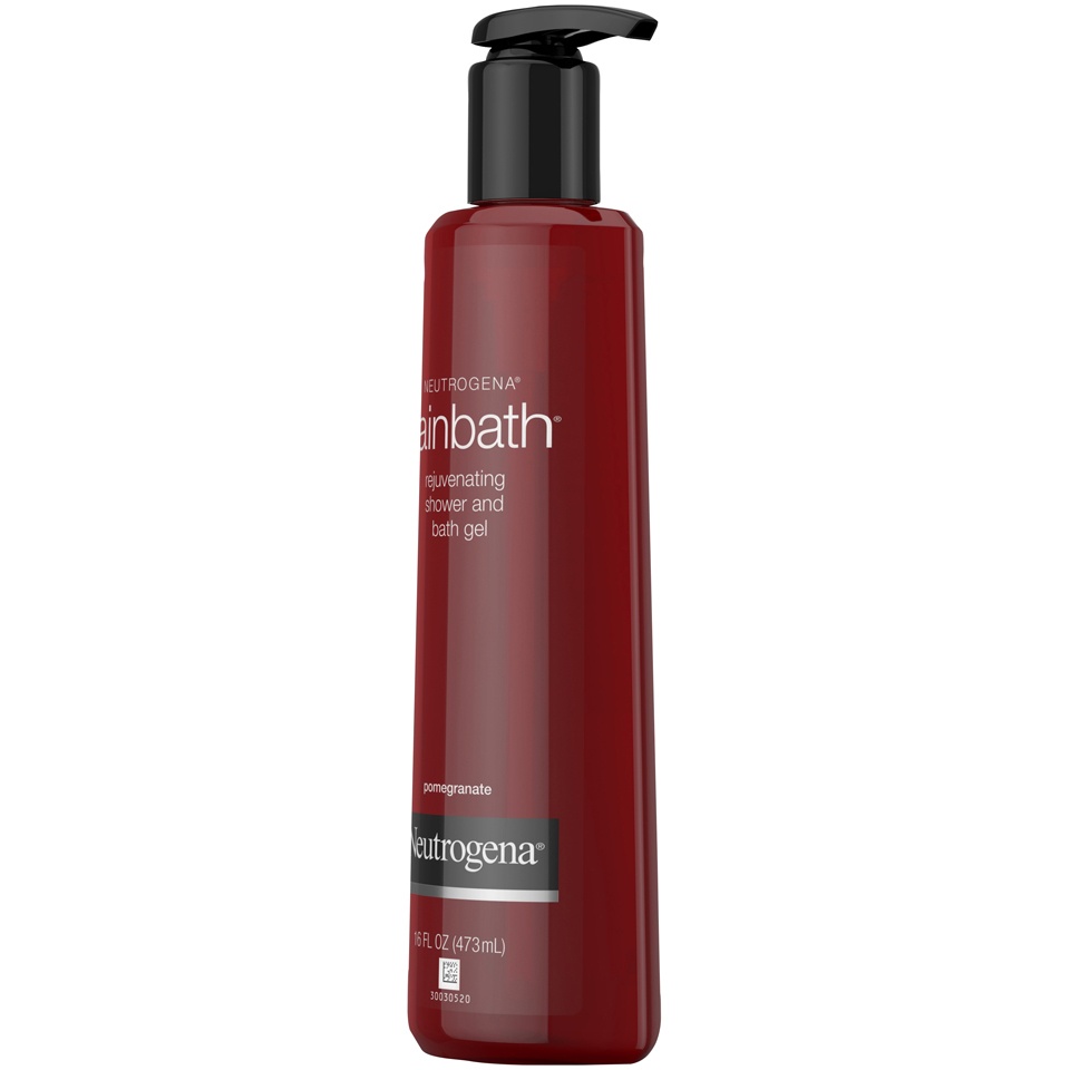 slide 3 of 6, Neutrogena Rainbath Rejuvenating Shower And Bath Gel Pomegranate, 16 fl oz