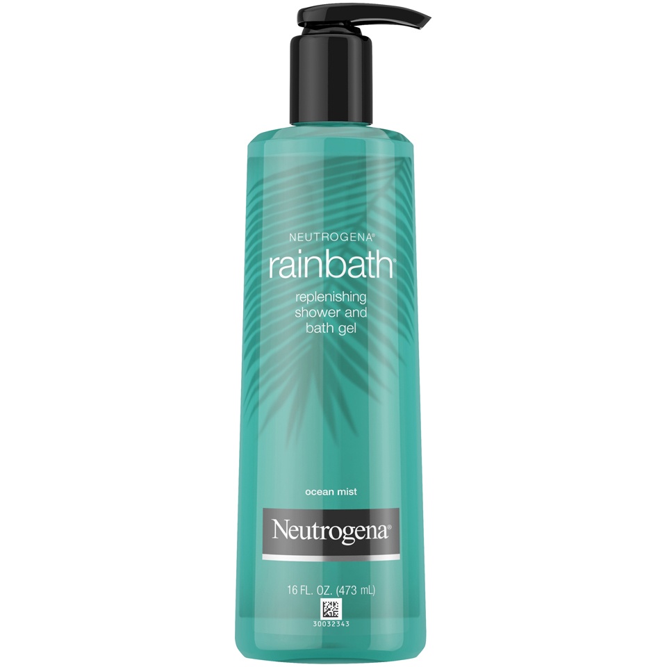 slide 1 of 6, Neutrogena Rainbath Replenishing Shower And Bath Gel Ocean Mist, 16 fl oz