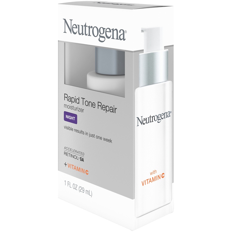 slide 3 of 6, Neutrogena Rapid Tone Repair Night Moisturizer, 1 oz