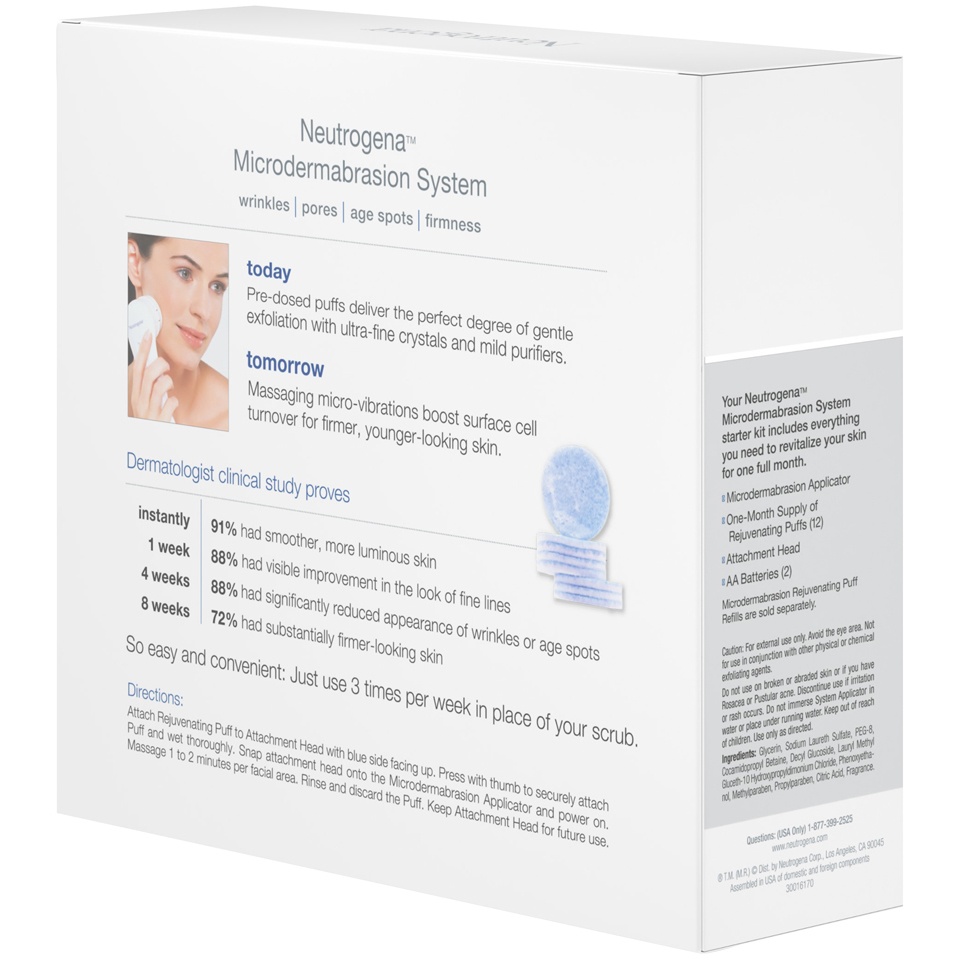 slide 3 of 6, Neutrogena Microdermabrasion System, 1 ct