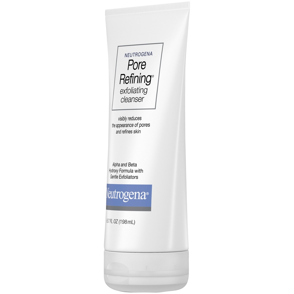 slide 3 of 6, Neutrogena Pore Refining Exfoliating Cleanser Face Wash, 6.7 fl oz