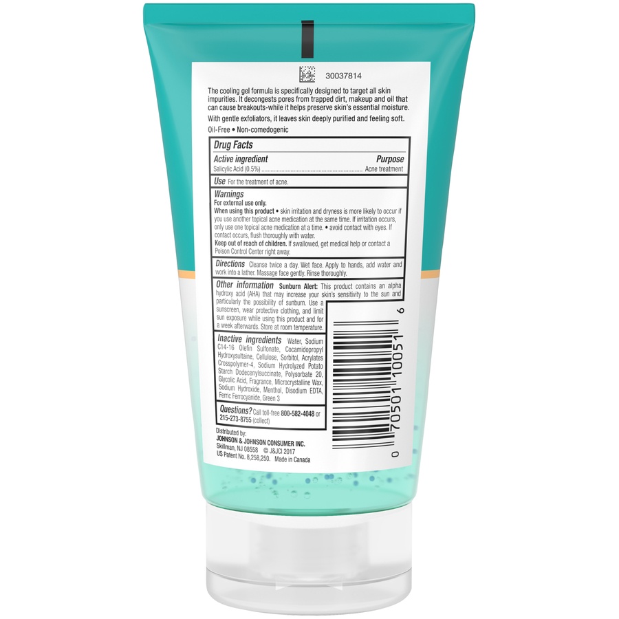 slide 6 of 6, Neutrogena Deep Clean Purifying Cooling Gel And Face Scrub, 4.2 oz