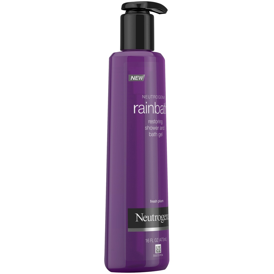 slide 5 of 6, Neutrogena Rainbath Fresh Plum Restoring Shower And Bath Gel, 16 fl oz