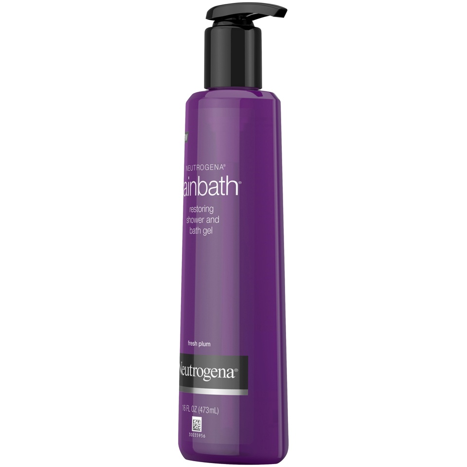 slide 6 of 6, Neutrogena Rainbath Fresh Plum Restoring Shower And Bath Gel, 16 fl oz