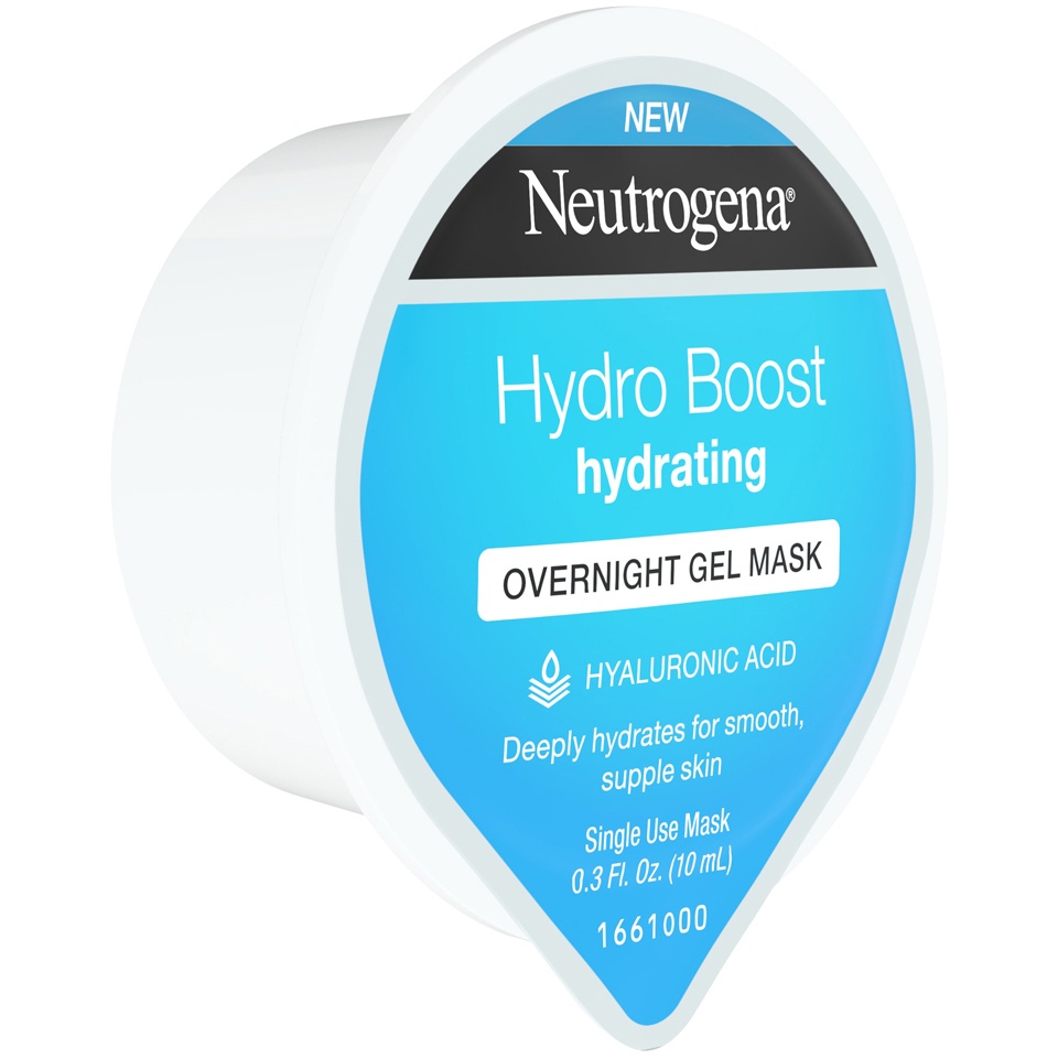 slide 2 of 6, Neutrogena Hydro Boost Overnight Gel Mask, 3 fl oz