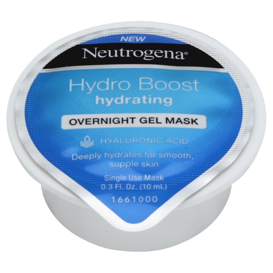 slide 1 of 6, Neutrogena Hydro Boost Overnight Gel Mask, 3 fl oz