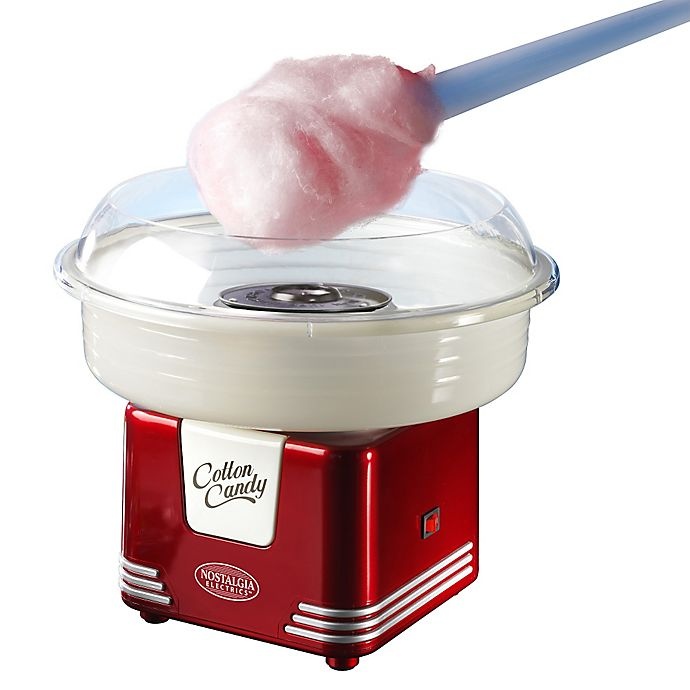 slide 1 of 1, Nostalgia Retro Hard Candy Cotton Candy Maker, 1 ct