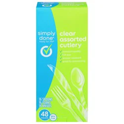 Simply Done Plastic Cutlery Combo Full Size